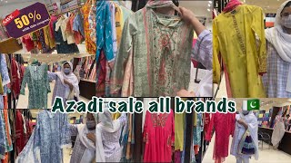 Azadi Sale Brands 🇵🇰  Pakistani Brands Sale 50 off 💕 [upl. by Franck]