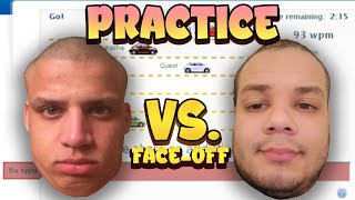 Tyler1 Practices TYPERACER TYLER1 VS EROBB221 FACEOFF [upl. by Nojram740]