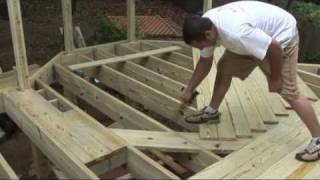 How to Install an Octagonal Deck Frame [upl. by Jarrod333]