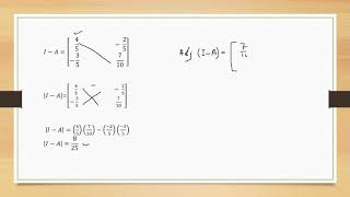 To find the Leontief Matrix [upl. by Phiona201]