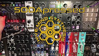 Hive Mind Synthesis SODApressed Eurorack Noise Percussion Module Demo No Talking [upl. by Brietta377]