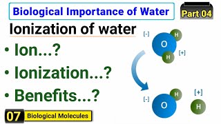 Self  Ionization OR auto ionization of water  Ionization constant for water  NASIBZADASSS [upl. by Nawiat623]