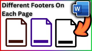 How To Have Different Footers On Each Page In Word  Full Guide [upl. by Fuchs668]