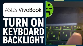 How To Turn On Keyboard Backlight On Asus VivoBook 15 Enable Keyboard Light [upl. by Suvart12]