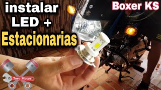 💡 Como Instalar un BOMBILLO LED para Moto [upl. by Kiah]