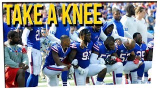 NFL Players Protesting National Anthem Sparks Debate ft Ricky Shucks [upl. by Jegar35]