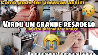 VIROU UM PESADELO ELA USOU DE MÃ FÃ‰ COMIGO  CHOREI MUITO ðŸ˜«NÃƒO SUPORTO VER MINHA CASA ASSIM ðŸ˜­ðŸ˜­ [upl. by Tompkins152]