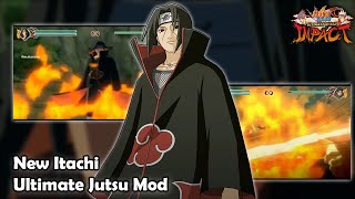 New Itachi Ultimate Jutsu Mod Storm 2 For Naruto Ultimate Ninja Impact PPSSPP [upl. by Bloomer605]