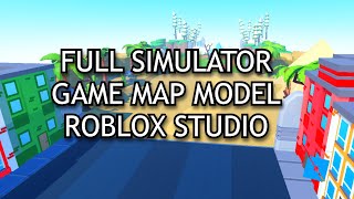 FREE FULL SIMULATOR GAME MAP MODEL ROBLOX STUDIO [upl. by Haleemaj]