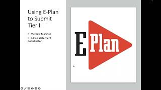 How to use E Plan to submit a 2022 Tier 2 report [upl. by Fevre425]