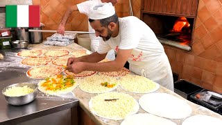 93 Year Old PIZZERIA In ROME  Very Busy Pizza Restaurant [upl. by Gradeigh]