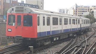 Metropolitan Line  D78 Stock  Rail Adhesion Train  at Harrow On The Hill Station  08102024 [upl. by Stoll]