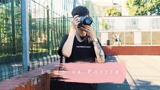 Lomography Colour 400 vs Kodak Portra 400 [upl. by Lecrad]