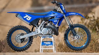 2022 Yamaha YZ250 TESTED  Motocross Action Magazine [upl. by Nehgam]