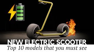 10 New Electric Kick Scooters On Sale in 2019 Upcoming and Trusted Models [upl. by Mehcanem]