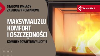 Kominek Powietrzny LUCY 15 Maksymalizuj komfort i oszczędności [upl. by Agbogla]