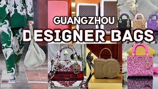 DESIGNER DUPES WHOLESALE MARKET GUANGZHOU  DUPE BAGS THAT 💯 LIKE THE ORIGINAL  CHINA 2024 [upl. by Mahalia]