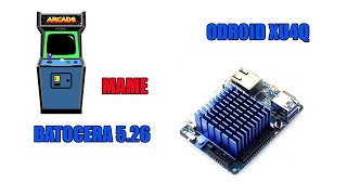 Odroid XU4  Batocera MAME Gameplay [upl. by Nelyk]