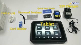 VpeckerXTUNER E4 Diagnostict Tablet User Video GuideUOBD2 [upl. by Isiah]