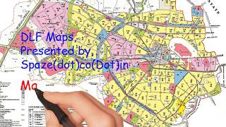 Gurgaon Map  DLF Maps  Master Plan  Sector Map  Spazecoin [upl. by Leal]