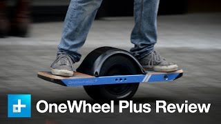 OneWheel Plus Skateboard  Hands On Review [upl. by Aicenod]