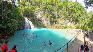 Canyoneering at Kawasan Falls with Thrilling Cliff Jumps [upl. by Niwre311]