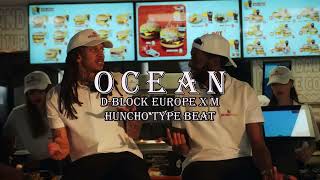 FREE D Block Europe x M Huncho Type Beat  quotOceanquot [upl. by Ecurb]