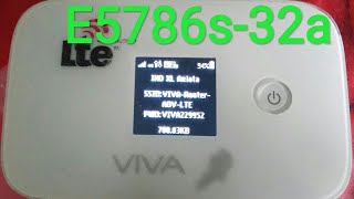 Review Tampilan Web UI Mod Modem Huawei E5786s32a Logo Viva [upl. by Iong184]