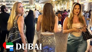 🇦🇪 DUBAI BURJ KHALIFA NIGHTLIFE DISTRICT 2023 FULL TOUR [upl. by Hsirrap121]