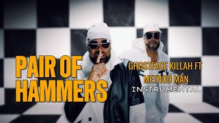 Ghostface Killah Pair Of Hammers ft MethodMan Instrumental setthetone ghostfacekillah scartissue [upl. by Alrich]