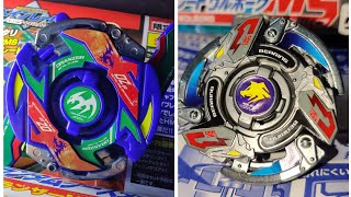 BEYBLADE  DRANZER MF VS WOLBORG MS  BEYBLADE G REVOLUTION HMS 爆転シュート ベイブレードＧレボリューション [upl. by Yenhpad]