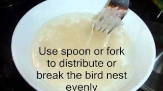 Bird Nest with Rock Sugar Recipe [upl. by Marasco]