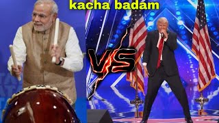 Kacha badam cg song  Narendra modi Donald Trump dance video 😄 kacha badam remix [upl. by Javier167]