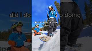 quotMy legs are a little sorequot 🥲 best bestsnowboardadvice snowboard [upl. by Mackay]