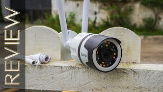 Zosi C190 PRO WiFi Bullet IP Security Camera Review [upl. by Silletram757]