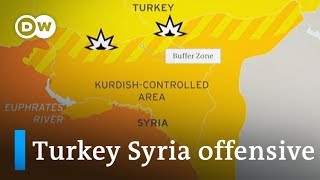 Turkey invades Syria Who are the players and what do they want  DW News [upl. by Ahtenek]