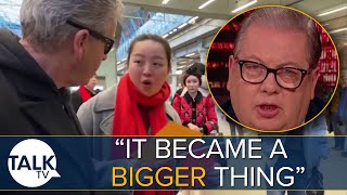 “Got Totally Out Of Hand”  Pianist Harassed By ProChina Activist At London Station [upl. by Aizan]