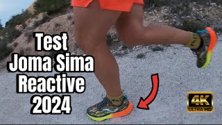 ZAPATILLAS JOMA SIMA REACTVE 2024… Un Zapatillon ‼️🏔️✅ trailrunning joma [upl. by Chien]