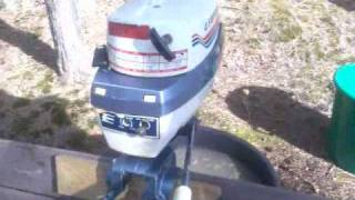 1977 Evinrude 4 outboard [upl. by Apostles594]