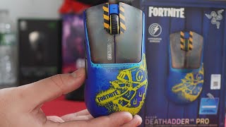 Razer Deathadder v3 Pro FORTNITE Edition SHOCKING [upl. by Ladnar70]