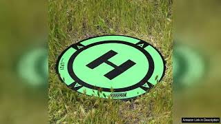 Hoodman Weighted Trifold Drone Landing Pad LP21 fits dji mini 3 Review [upl. by Ettenuahs401]