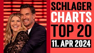 Schlager Charts Top 20  11 April 2024 [upl. by Jolie912]