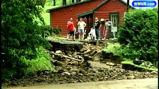 Flooding severe in Keene Gilsum [upl. by Nadabas]