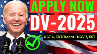 Apply Now DV 2025  How to Submit DV2025 Form  DV2025 Official Site  DV2025 Start [upl. by Aivekal]