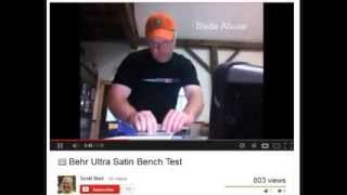 Behr Paint Test by Unqualified Testing Source Scott Burt [upl. by Phillada]