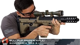 Bullpup Sniper Rifle Silverback SRS A1 Desert Tech – RedWolf Airsoft RWTV [upl. by Nacul]