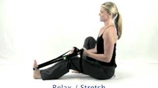 TheraBand Stretch Strap  Multiple Stretches [upl. by Allicserp]