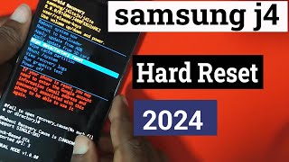 Samsung Galaxy J4 SMJ400F HARD RESET Trick 2024 That Nobody Knows [upl. by Buffy]