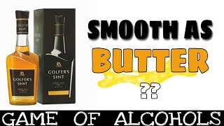 Golfers Shot Whisky Review and Unboxing in Hindi  Smoothest Whisky under 1000  Game of Alcohols [upl. by Eli415]