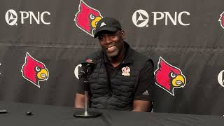 Louisville DC Ron English Recaps Austin Peay Previews Jacksonville State 9224 [upl. by Uni530]